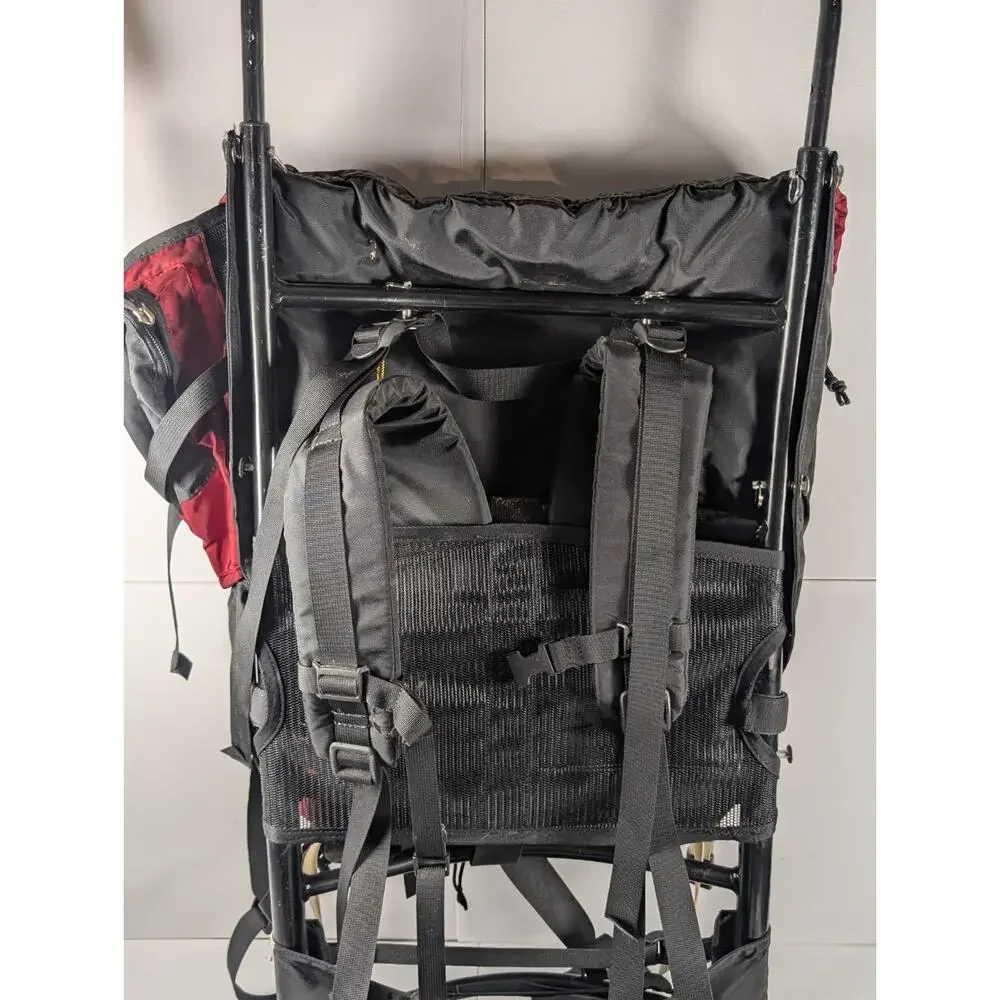 Kelty Trekker 4300 External Frame Hiking Backpack Size 3 Red Black Camping Pack